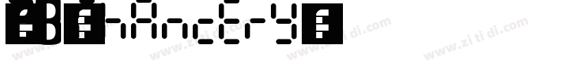 代理28刻字字体 Chancery字体转换